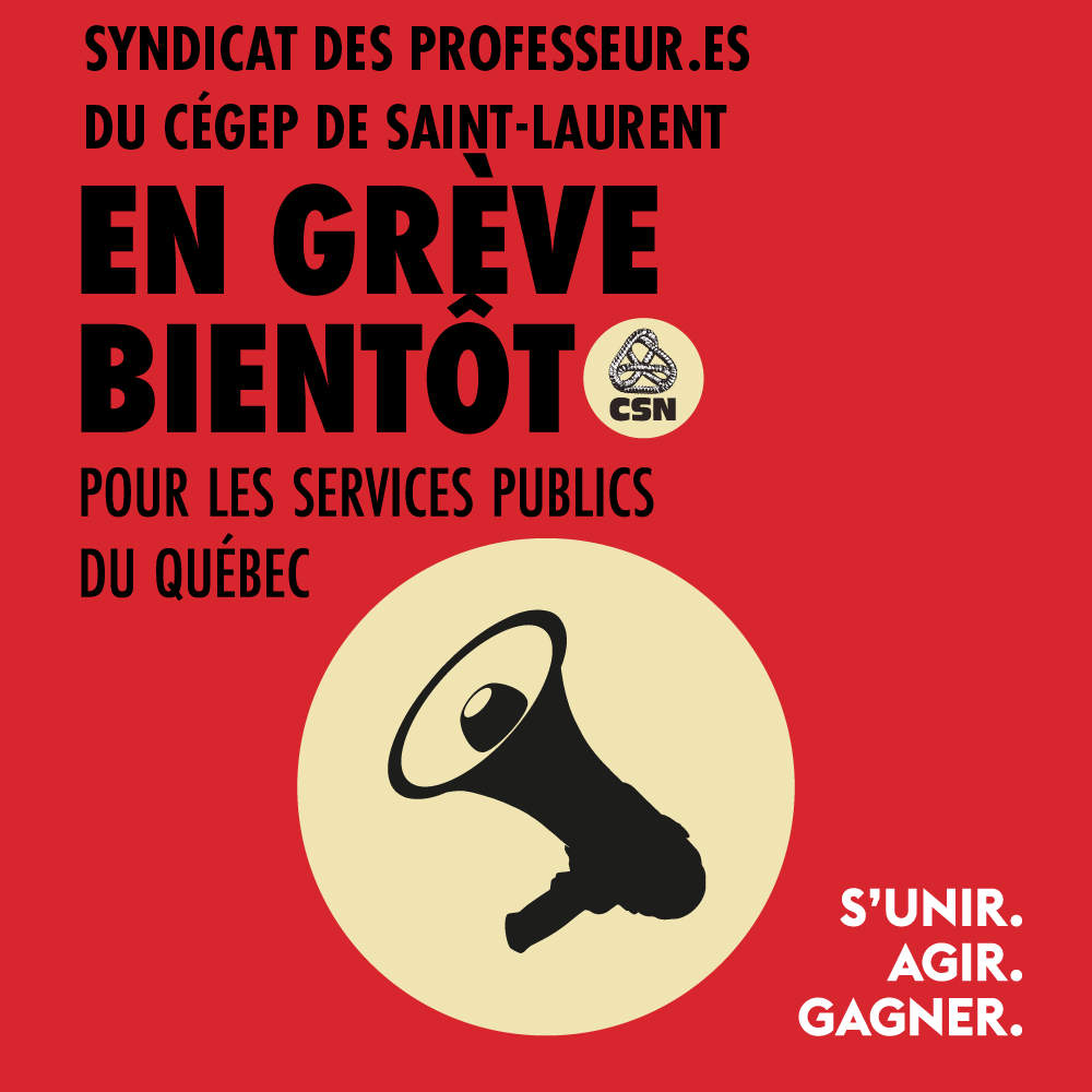 Bientôt en grève pour les services publics du Québec